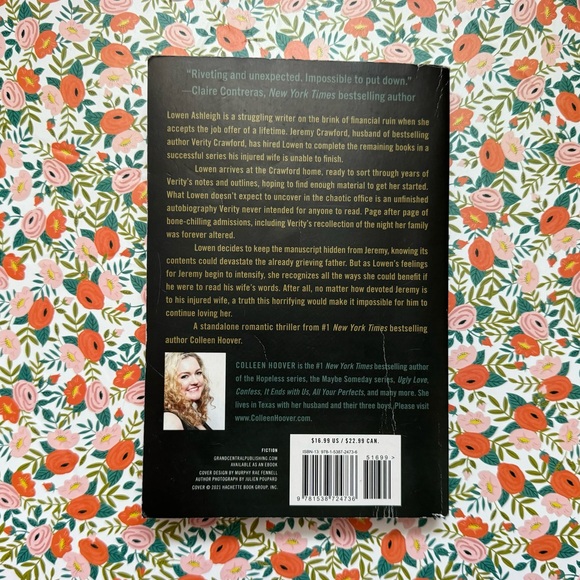 Verity by Colleen Hoover - Picture 2 of 2